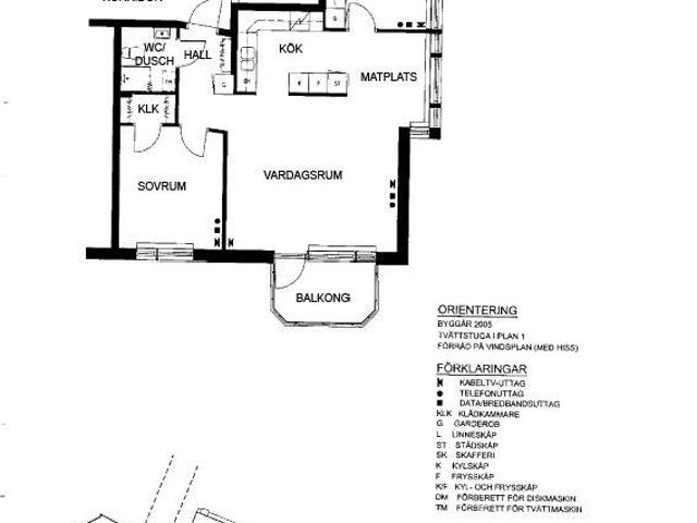 3 rums lägenhet i Umeå 69 m² 10 746 kr