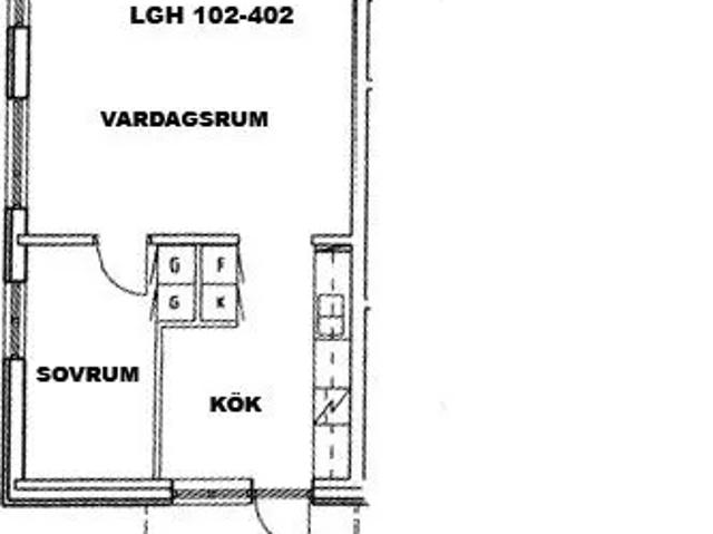 3 rums lägenhet i Umeå 73 m² 9 511 kr