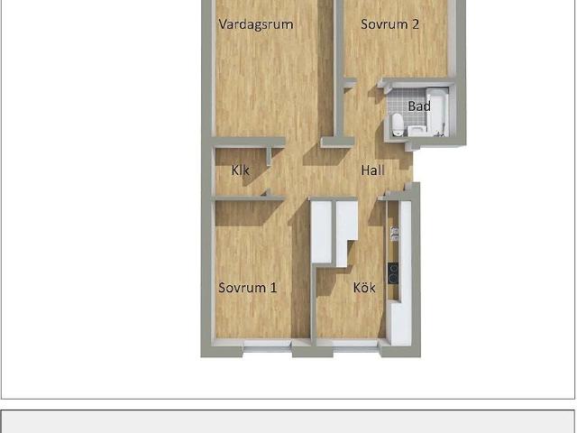 3 rums lägenhet i Ängelholm 69 m² 7 279 kr