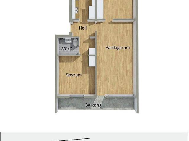3 rums lägenhet i Ängelholm 76 m² 8 583 kr