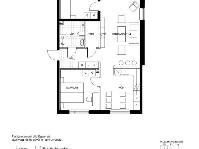 3 rums lägenhet i Enköping 85 m² 13 457 kr