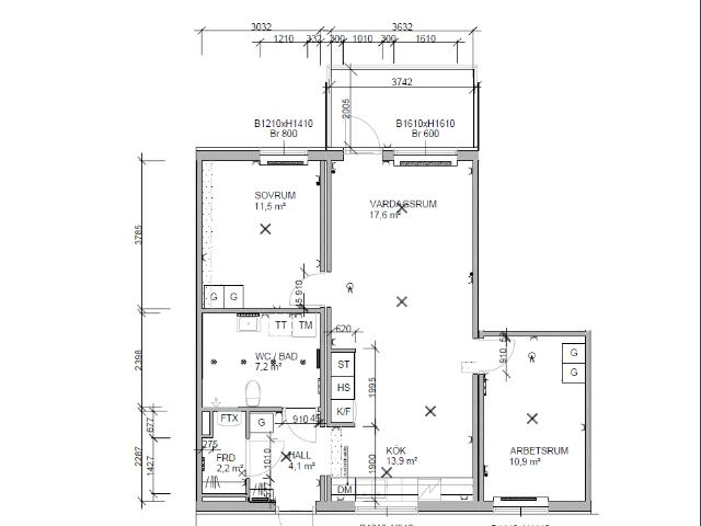 3 rums lägenhet i Gävle 72 m² 12 878 kr
