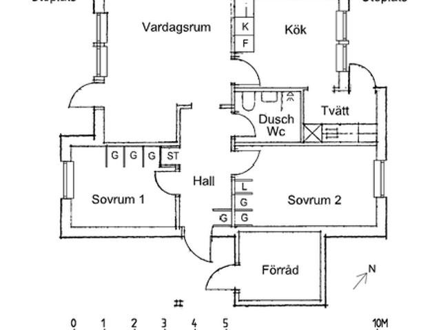 3 rums lägenhet i Genevad 72 m² 8 149 kr