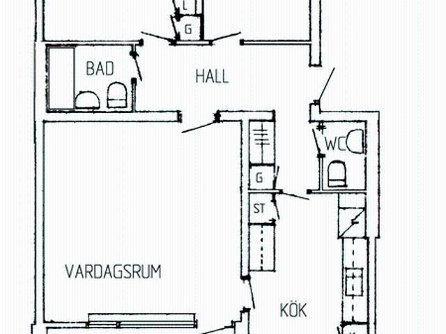 3 rums lägenhet i Höganäs 75 m² 8 541 kr