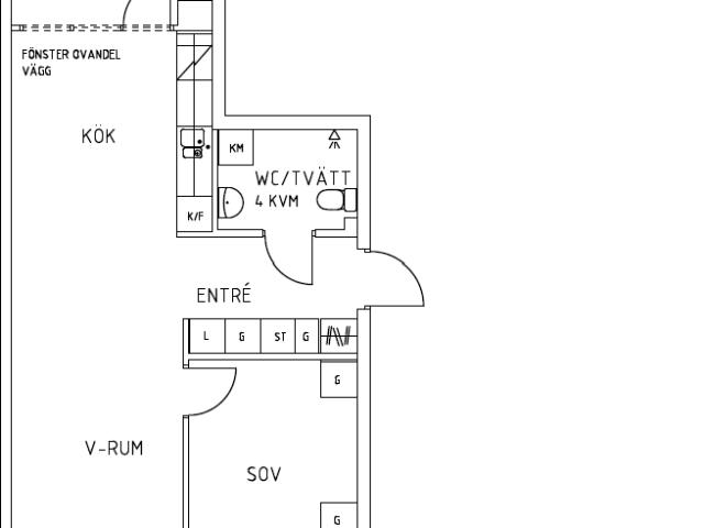 3 rums lägenhet i Linköping 55 m² 12 265 kr