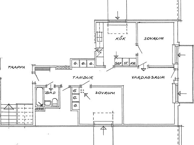 3 rums lägenhet i Ljungby 67 m² 6 020 kr