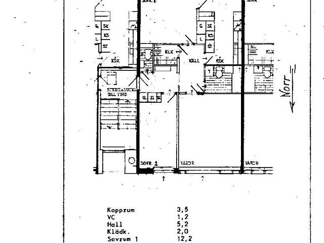 3 rums lägenhet i Motala 81 m² 7 385 kr