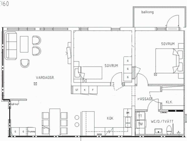 3 rums lägenhet i NÄSSJÖ 95 m² 11 195 kr