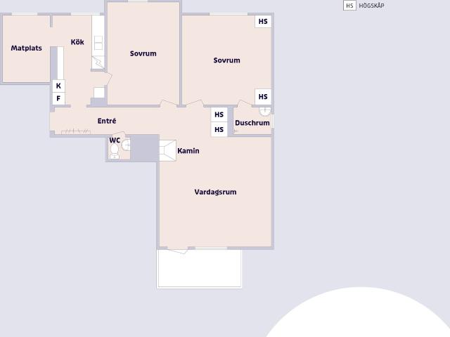3 rums lägenhet i Östersund 85 m² 10 769 kr