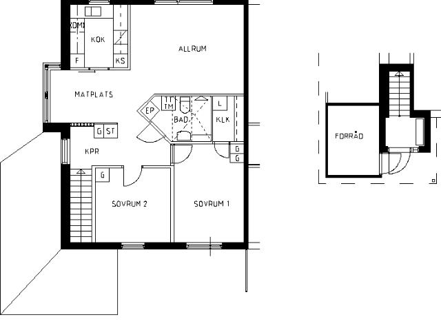3 rums lägenhet i REFTELE 78 m² 6 660 kr