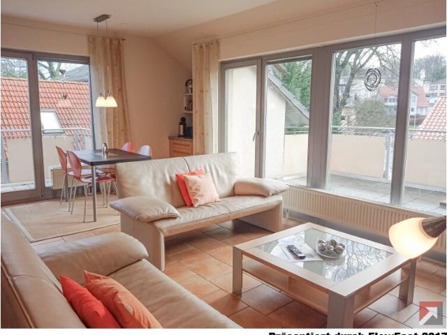 3 Raum Maisonettewohnung 2 Balkone Sauna im Haus