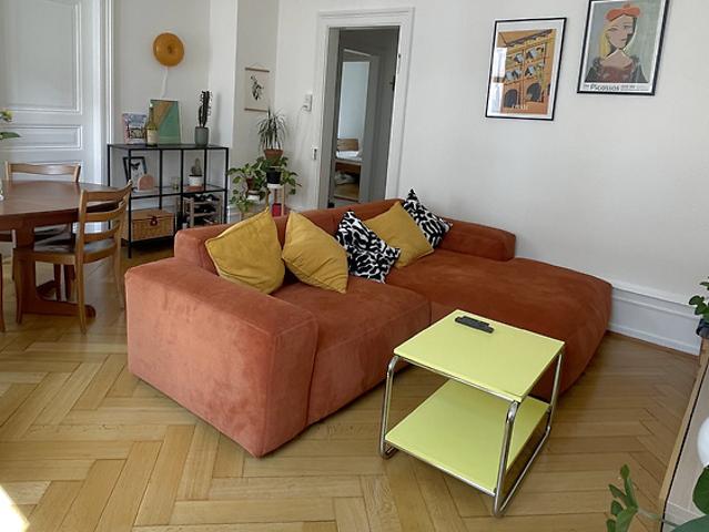 3 room apartment in Basel Gundeldingen, furnished, temporary