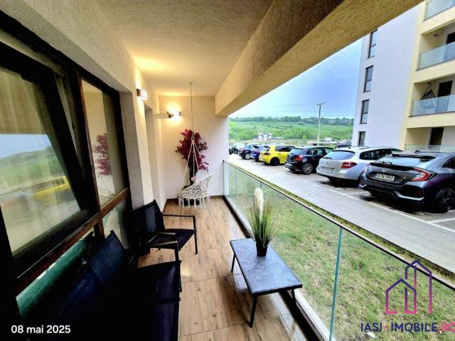 3 room apartment rental + parking, new Moon Reflex Residence block