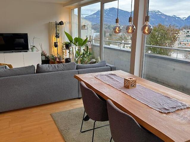 3½ room attic apartment in Luzern, furnished, temporary