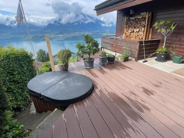 3 ROOM HOUSE IN TSCHINGEL OB GUNTEN BE, FURNISHED, TEMPORARY