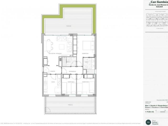 3 room luxury Flat for rent in Sabadell, Spain