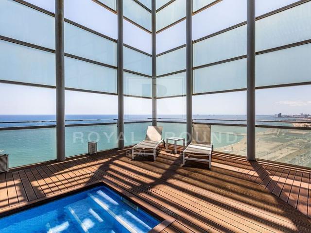 3 room luxury penthouse for rent in Barcelona, Spain
