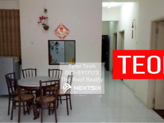 3 Rooms 2 Bathrooms 1602sqft Not INCLUDE Furniture Bumi Lot Renovated Kitchen Single Storey Intermediate Bank Value Rm280k