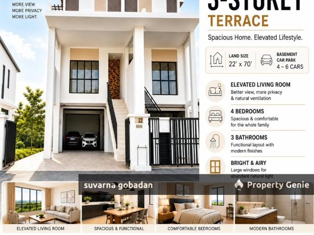 3 Storey Terrace, Ipoh South, Perak