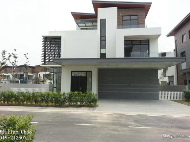 3 storey bungalow house, kota kemuning, shah alam, selangor