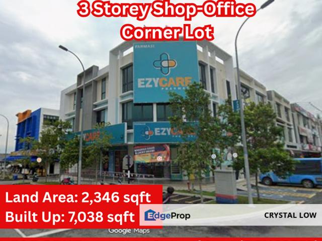 3 Storey Corner Shop Office for Rent! at BANDAR SERI PUTRA, KAJANG