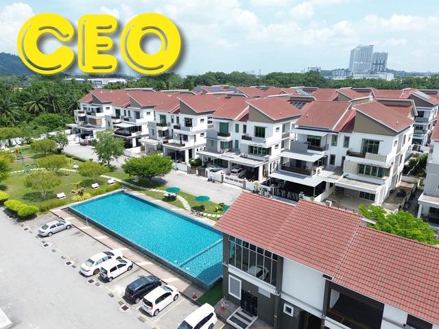 3 Storey Semi D facing PadangTaman Carnation Villa Bukit Mertajam