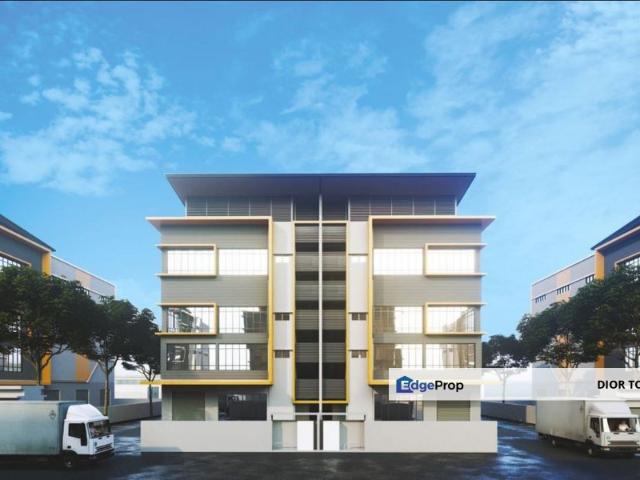3 Storey Semi D factory with lift @ Kajang Industrial park