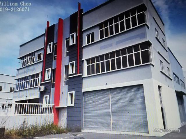 3 storey semi d factory, balakong, selangor