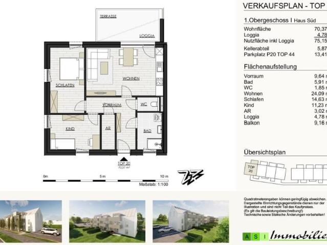 3 Schlafzimmer Wohnung Oberösterreich Oberösterreich 104890756