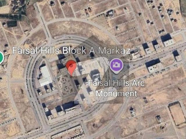 3 Side Open Park Facing Commercial Plot for Sale Faisal Hills Civic Centre