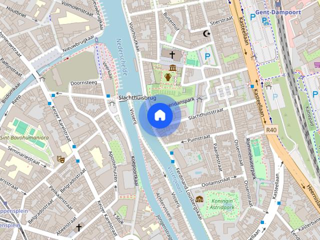 3 slpk appartement aan Portus Ganda