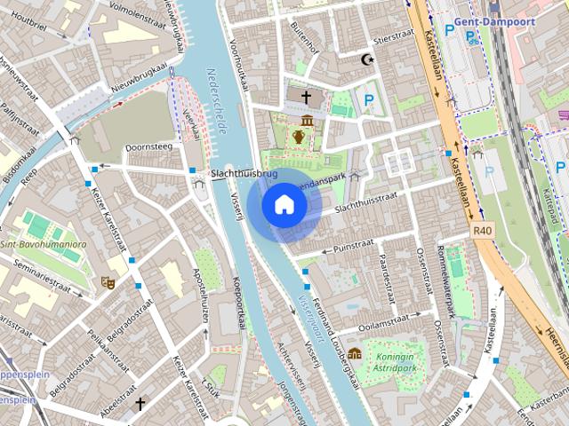 3 slpk appartement aan Portus Ganda