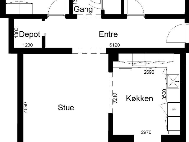 3 værelses apartment i Ikast