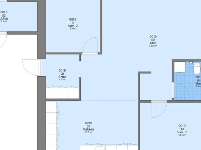 3 værelses familiebolig Kastanjevangen, 6800 Varde