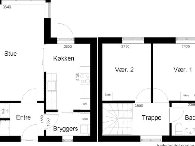 3 værelses familiebolig Mårvænget, 8850 Bjerringbro