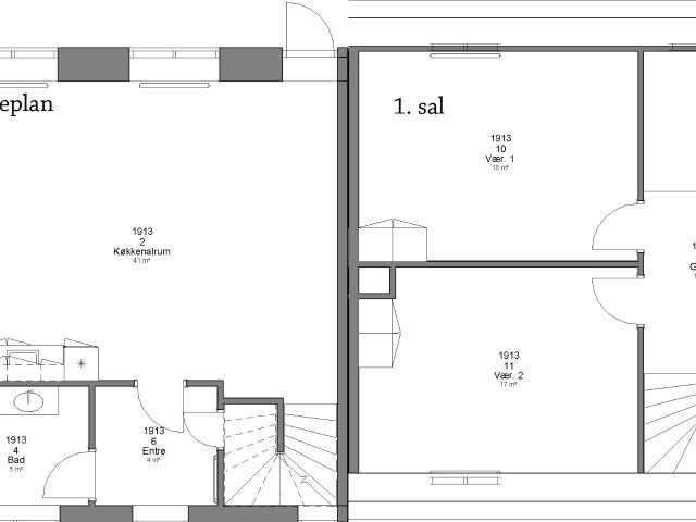 3 værelses hus i Herning
