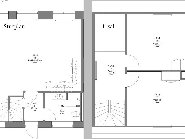 3 værelses hus i Herning