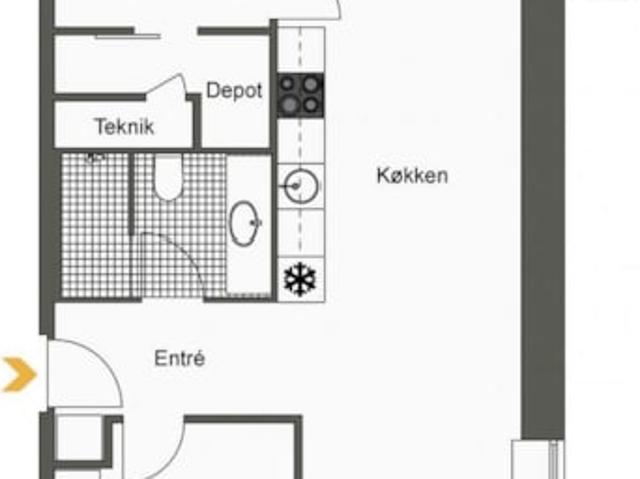 3 værelses lejlighed A. C. Meyers Vænge, 8200 Aarhus N