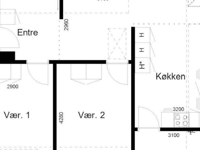 3 værelses lejlighed Callesensgade, 6200 Aabenraa