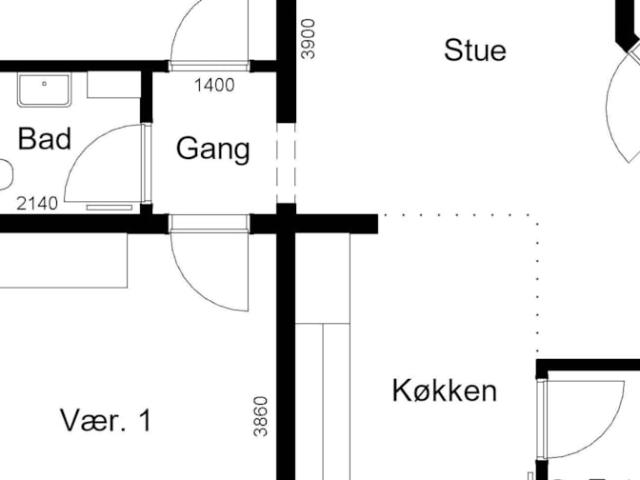 3 værelses lejlighed Durupvej, 7870 Roslev