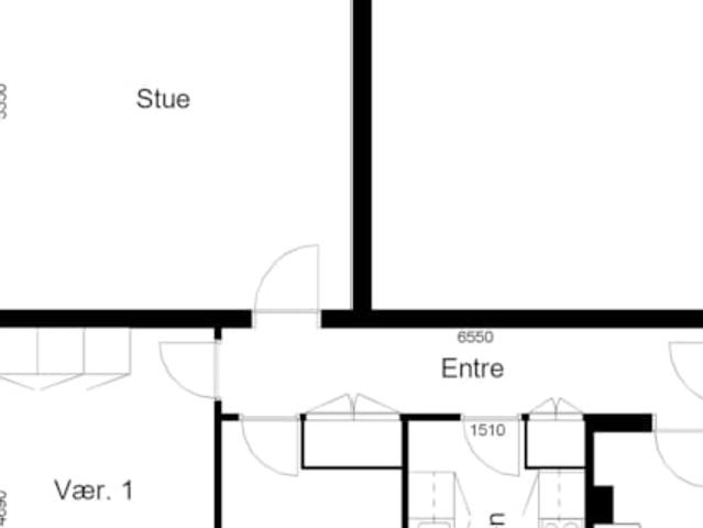 3 værelses lejlighed Elmevej, 6520 Toftlund