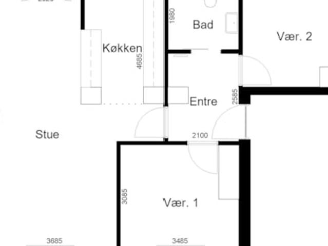3 værelses Gartnerjorden, 7800 Skive