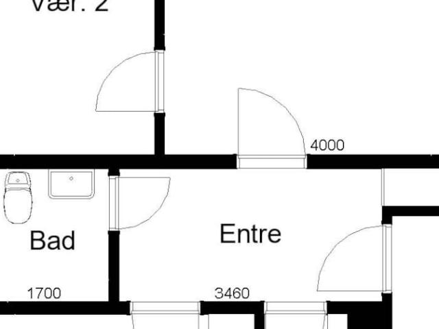 3 værelses lejlighed Grønnegade, 7800 Skive