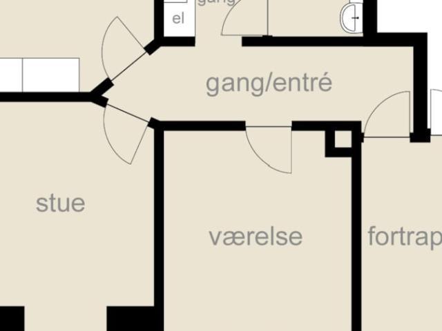 3 værelses lejlighed Holbergsgade, 9000 Aalborg