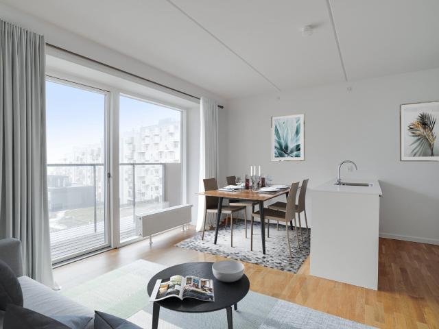 3 værelses lejlighed i København S