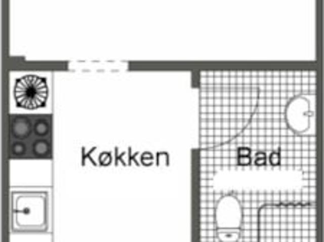 3 værelses lejlighed Kragsbjergstrædet, 5000 Odense C