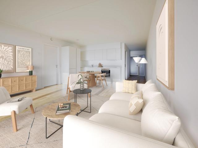 3 værelses lejlighed på 84 m²
