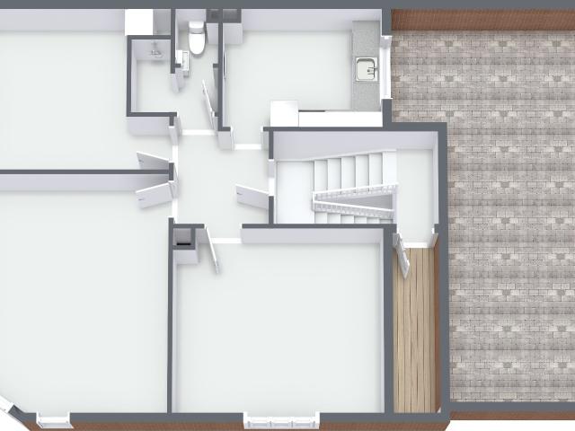 3 værelses lejlighed på 90 m²