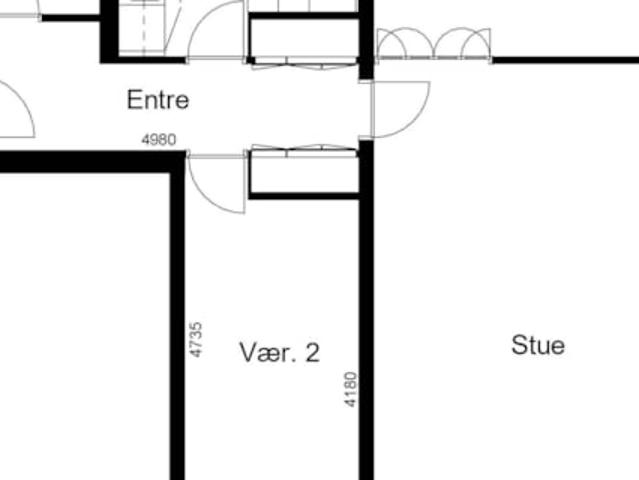 3 værelses lejlighed Petersborg, 6200 Aabenraa
