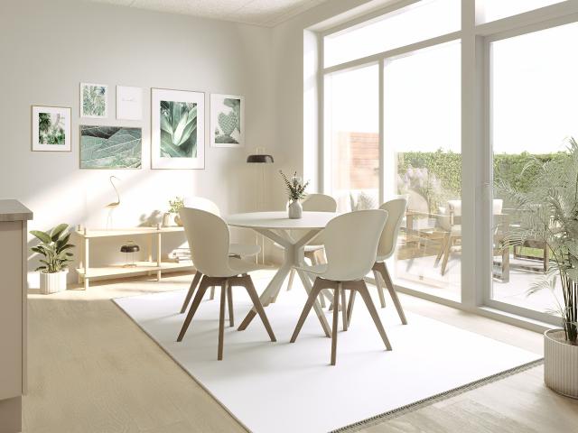 3 værelses rækkehus på 120 m²